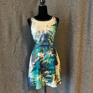 XOXO Multicolored Dress Size 1/2